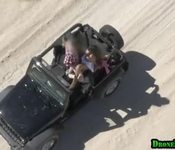 Couple fucks in their jeep as spy drone watches1 2